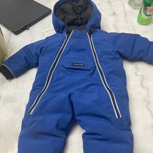 Canada Goose snow suit 6-12mo